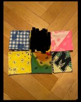 5er Set stylische Bandanas, Halstücher - Super Zustand!