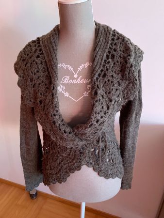 NILE - Strickjacke/Bolero Gr. M