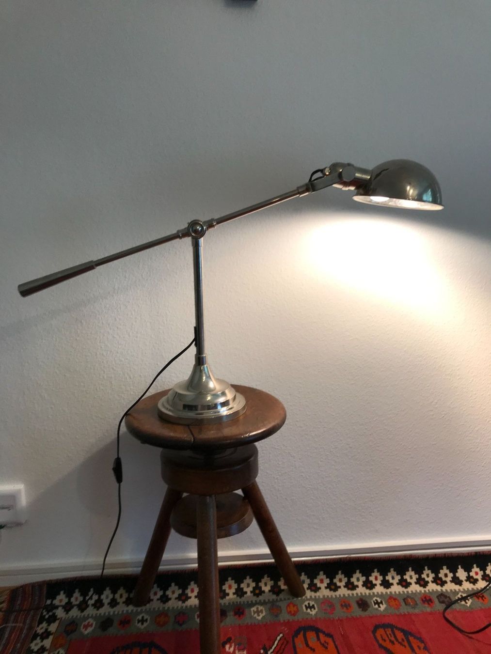 Lampade: Tischleuchte aus Metall – Usato da Zürich venduto da Paykan 2