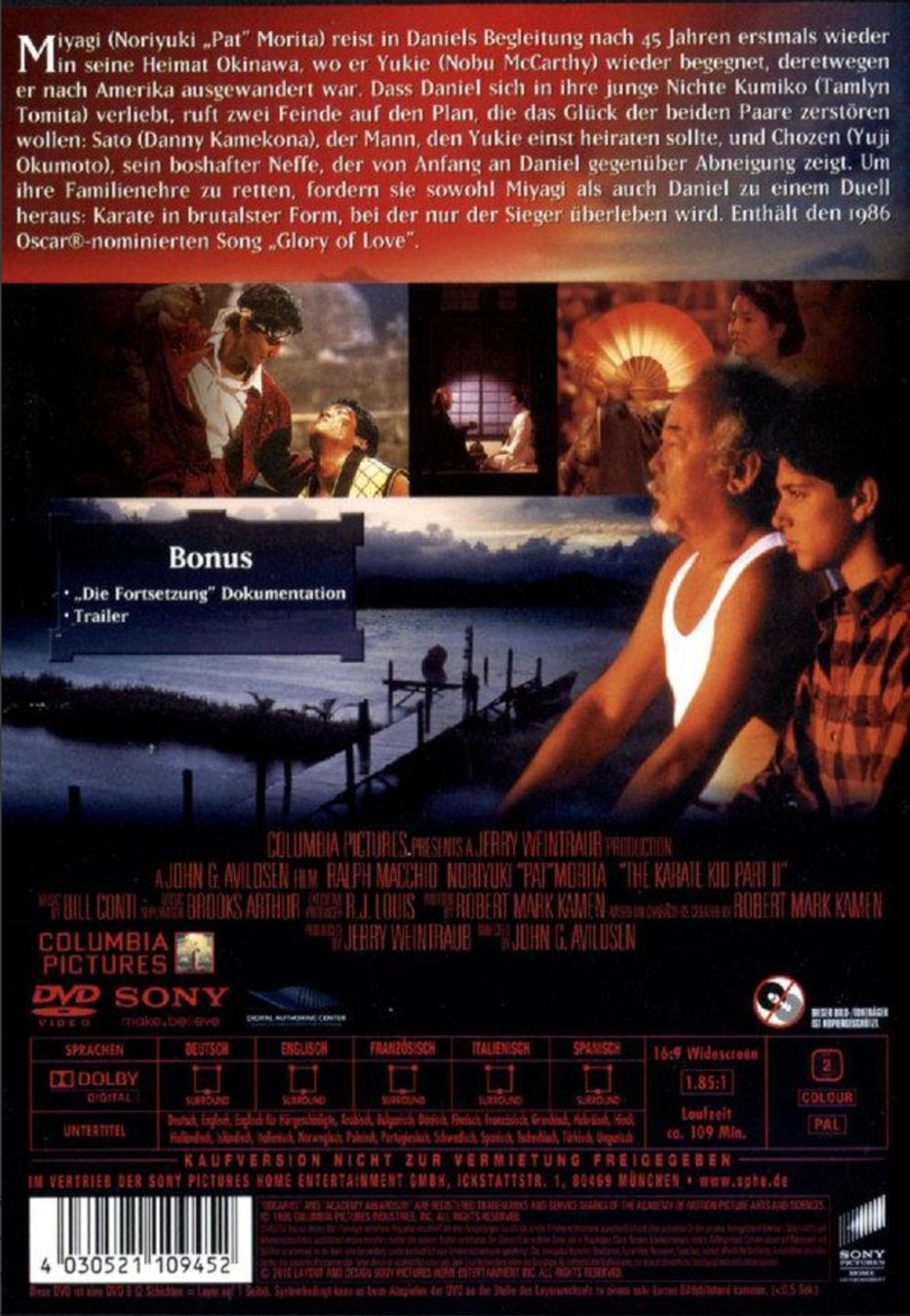 Tutti i DVDs: Karate Kid 2 [DVD] [1986] – Usato da Brunnen venduto da Barfly5 1