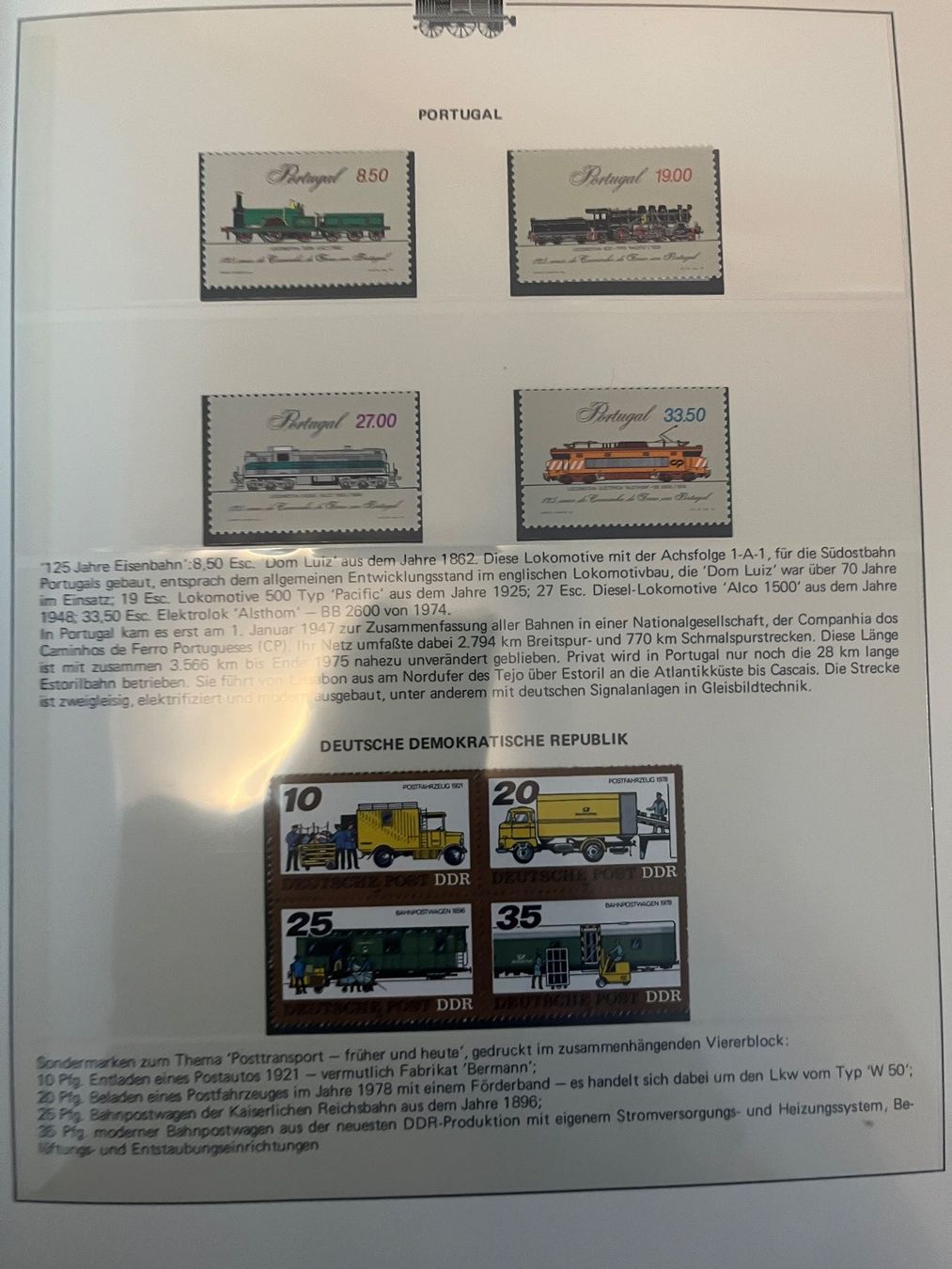 Alle Briefmarken: Briefmarken der Welt Eisenbahnen – Gebraucht aus Unterkulm von Global5 7