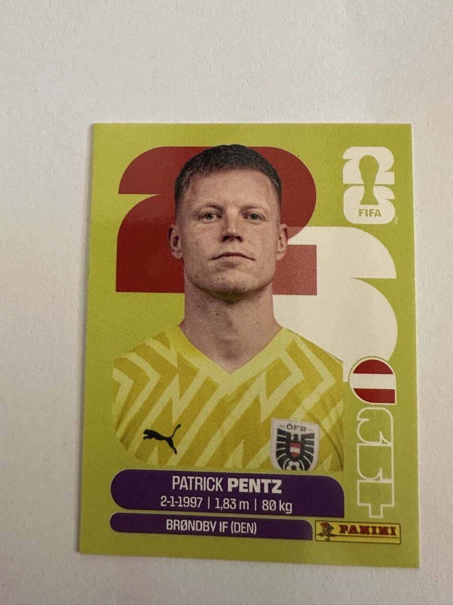 Panini Carte collezionabili: Panini Sticker WM 2026 AUT 3 Patrick Pentz – Nuovo (secondo la descrizione) da Herisau venduto da Ballenberger