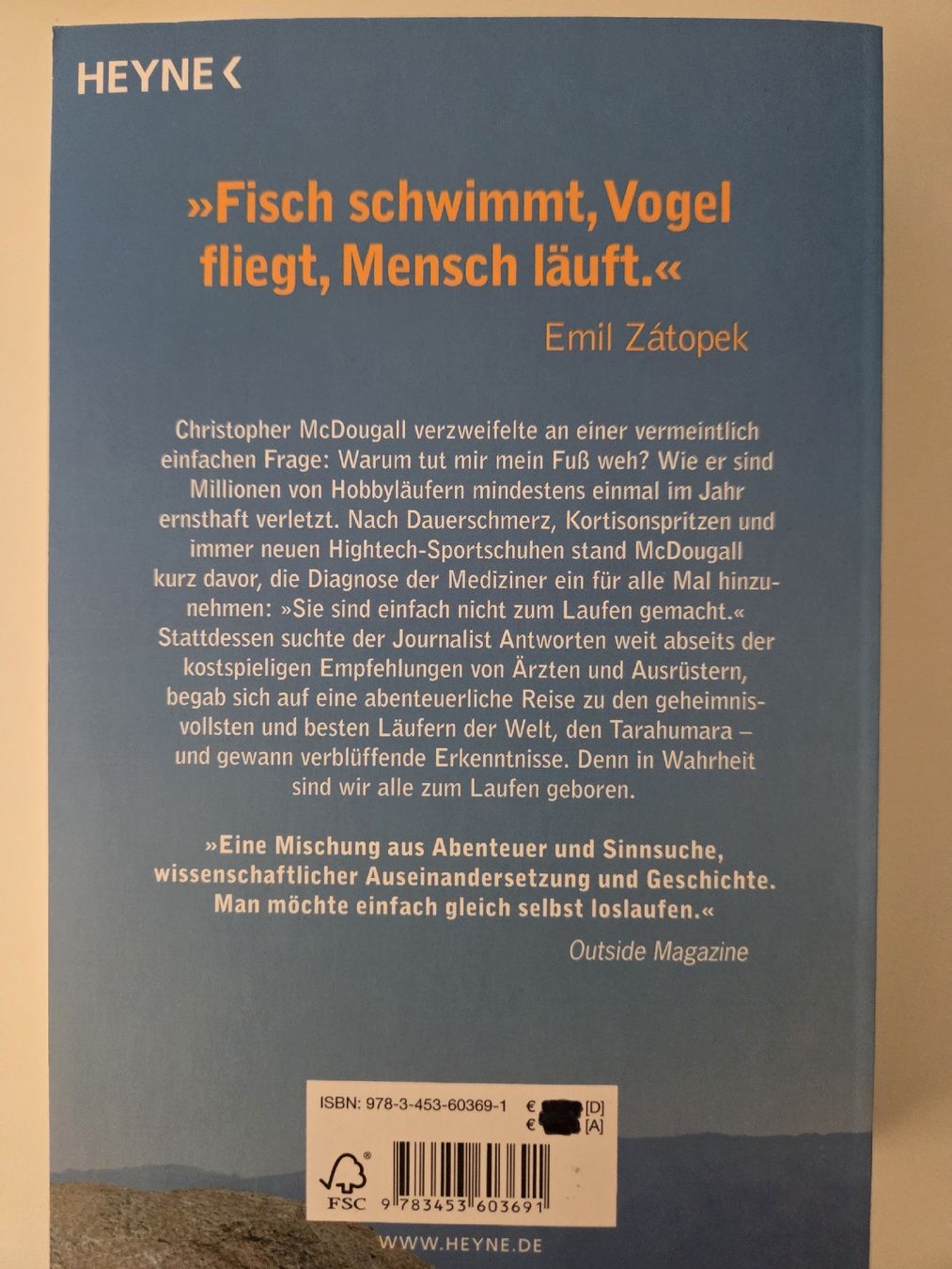 Bücher: Buch "Born to Run" – Neu (gemäss Beschreibung) aus Holzhäusern ZG von lea1989 1