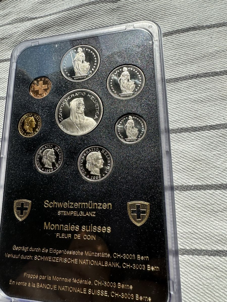 Alle Münzen: Schweizer Münzsätz 1996 Stgl – Neu (gemäss Beschreibung) aus Glis von bfe_ghf5 3