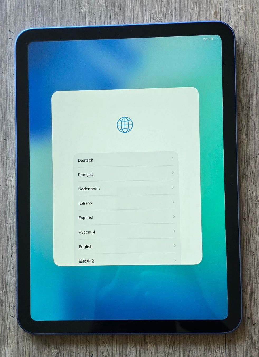 Apple Tablet PC: iPad 10. Generation blau 256 GB A2696 – Gebraucht aus Thalwil von Kja69