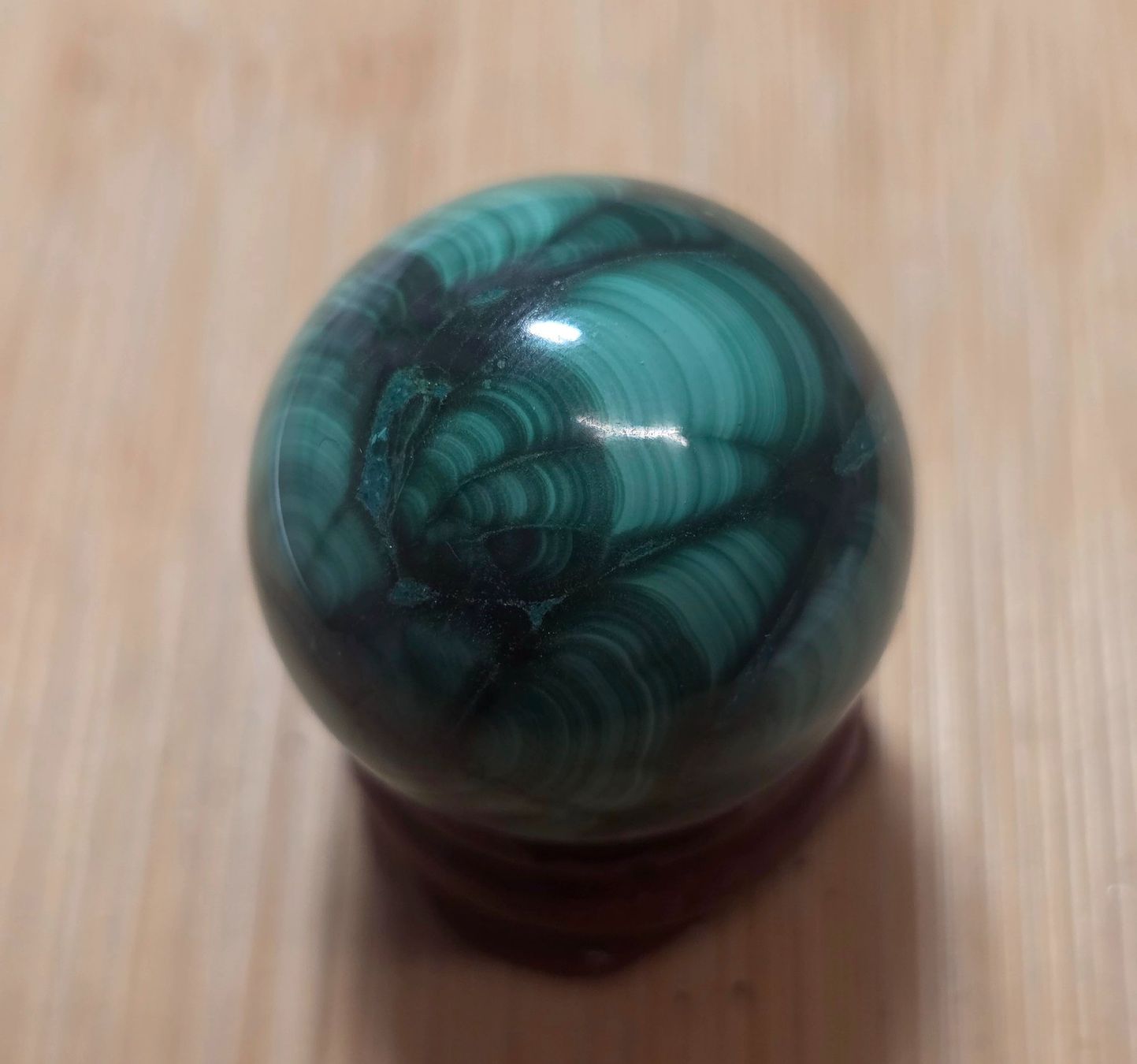 Minerali & Pietre curative: Top Malachit Kugel B 28mm 41g – Nuovo e nell'imballaggio originale da Matzingen venduto da Shay_Crystalz 1