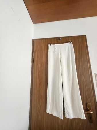 Pantalon large Sézane blanc cassé  taille 36 