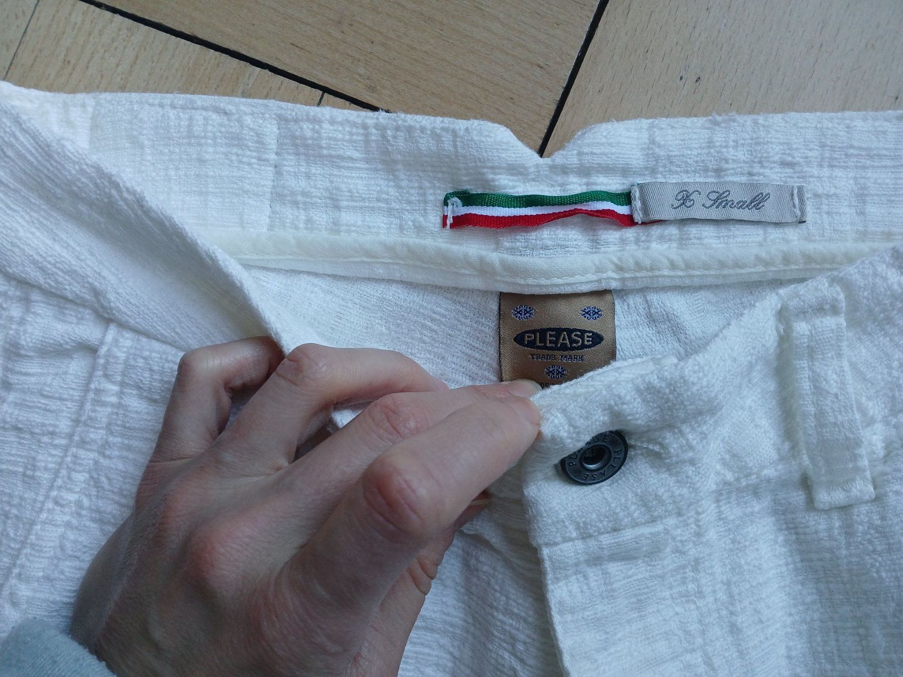 Pantaloni: "Please" Hose, ecru, Baumwolle, Gr.XS – Usato da St. Gallen venduto da g.faessler 3