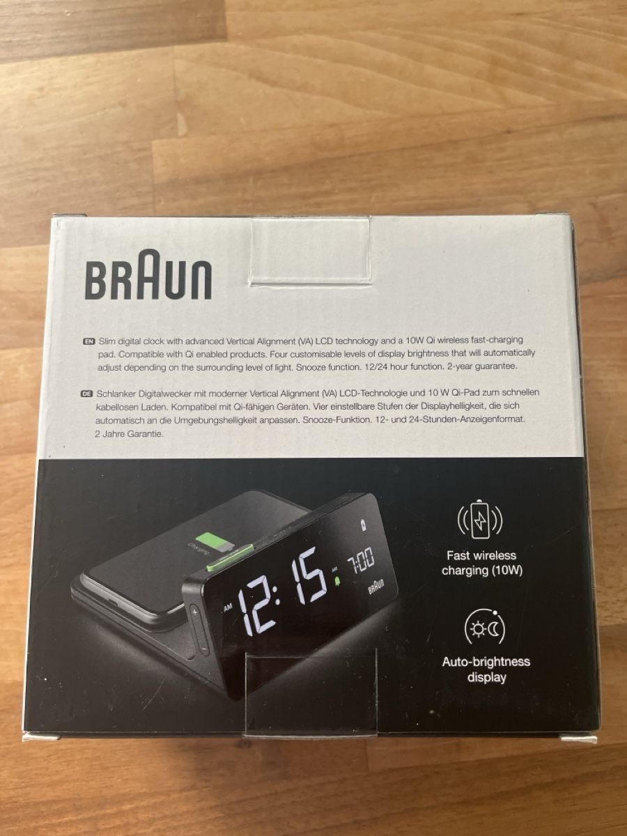 Braun Wecker: Wecker - Braun alarm clock – Neu und originalverpackt aus Langnau am Albis von dancer72 2