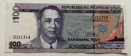 Philippinen 100 Piso 2013