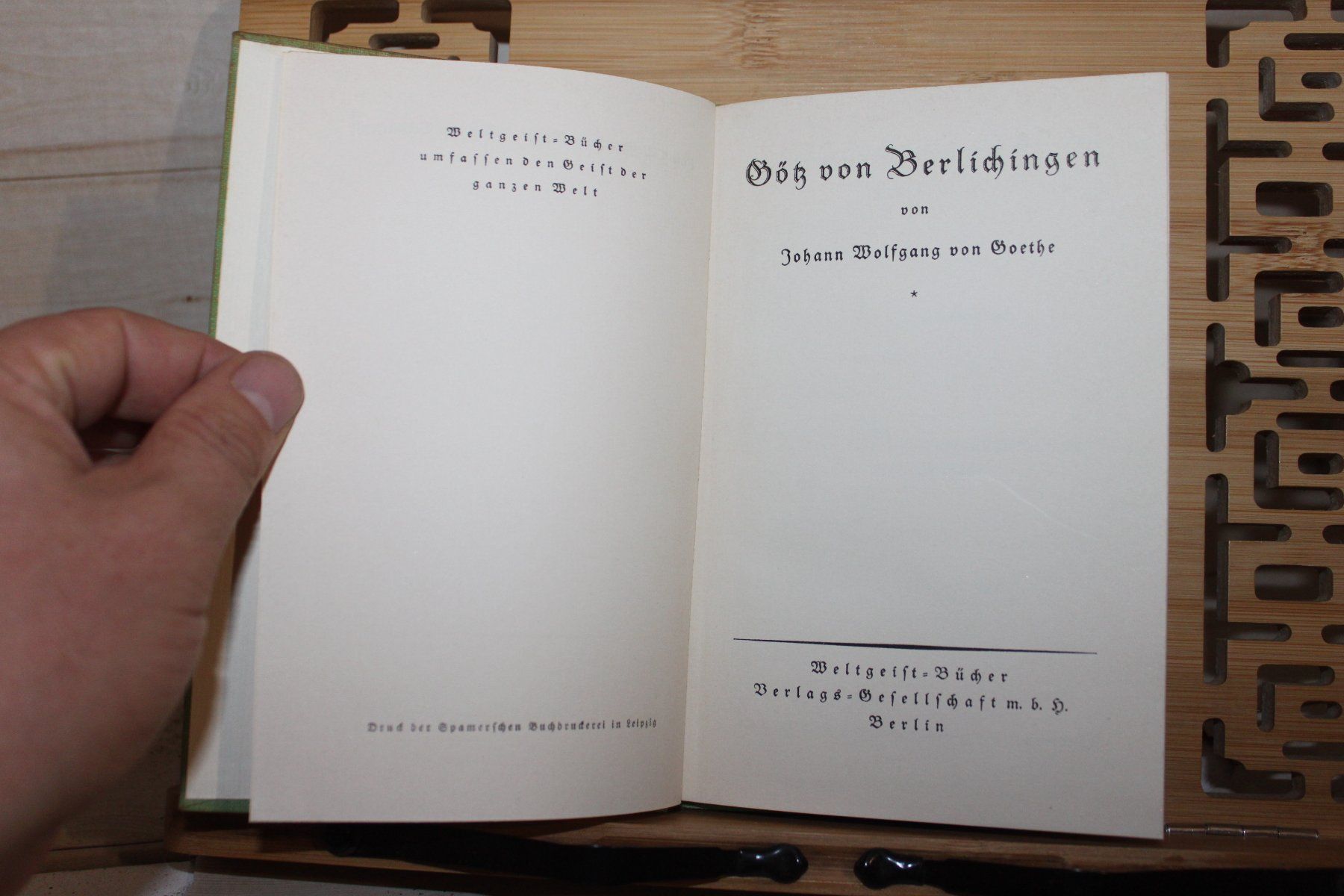 Libri: Götz von Berlichingen Weltgeist Bücher Nr. 355 – Usato da Urdorf venduto da Buchprofi 1