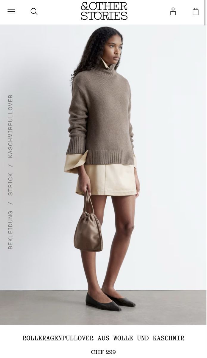 Other Stories Maglioni & Felpe: & other stories 30%Kaschmir-70%Wollpullover, Grösse S – Usato da Ottenbach venduto da Suni_82 7
