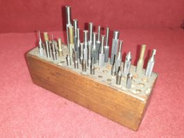 Feine Durchschläge - Set für Feinmechaniker / Uhrmacher
