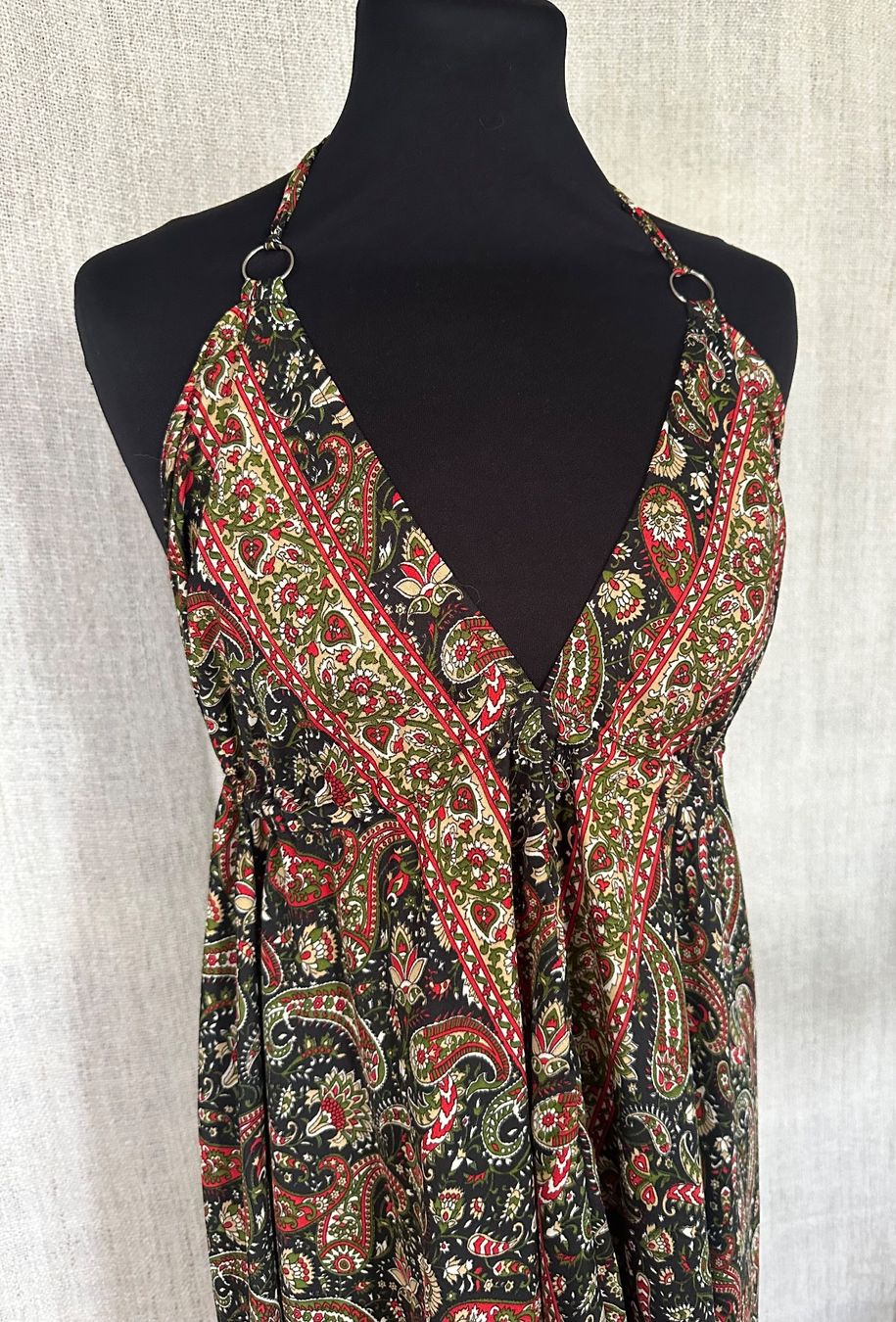 Vestiti: Boho Maxikleid Gr. S aus Reyon (Viskose) – Usato da Muri AG venduto da Shoshana5 2