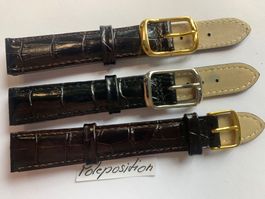 3 Stück Uhrenarmband 16mm, bracelets de montre
