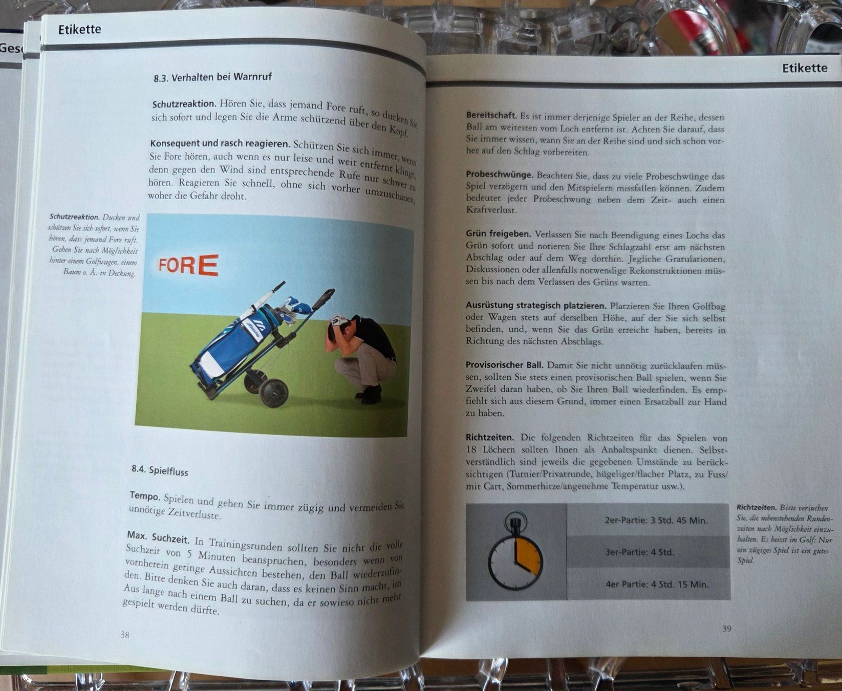Bücher: Golfregeln Klipp und klar & Etikette – Gebraucht aus Gossau SG von oreliefredy 5