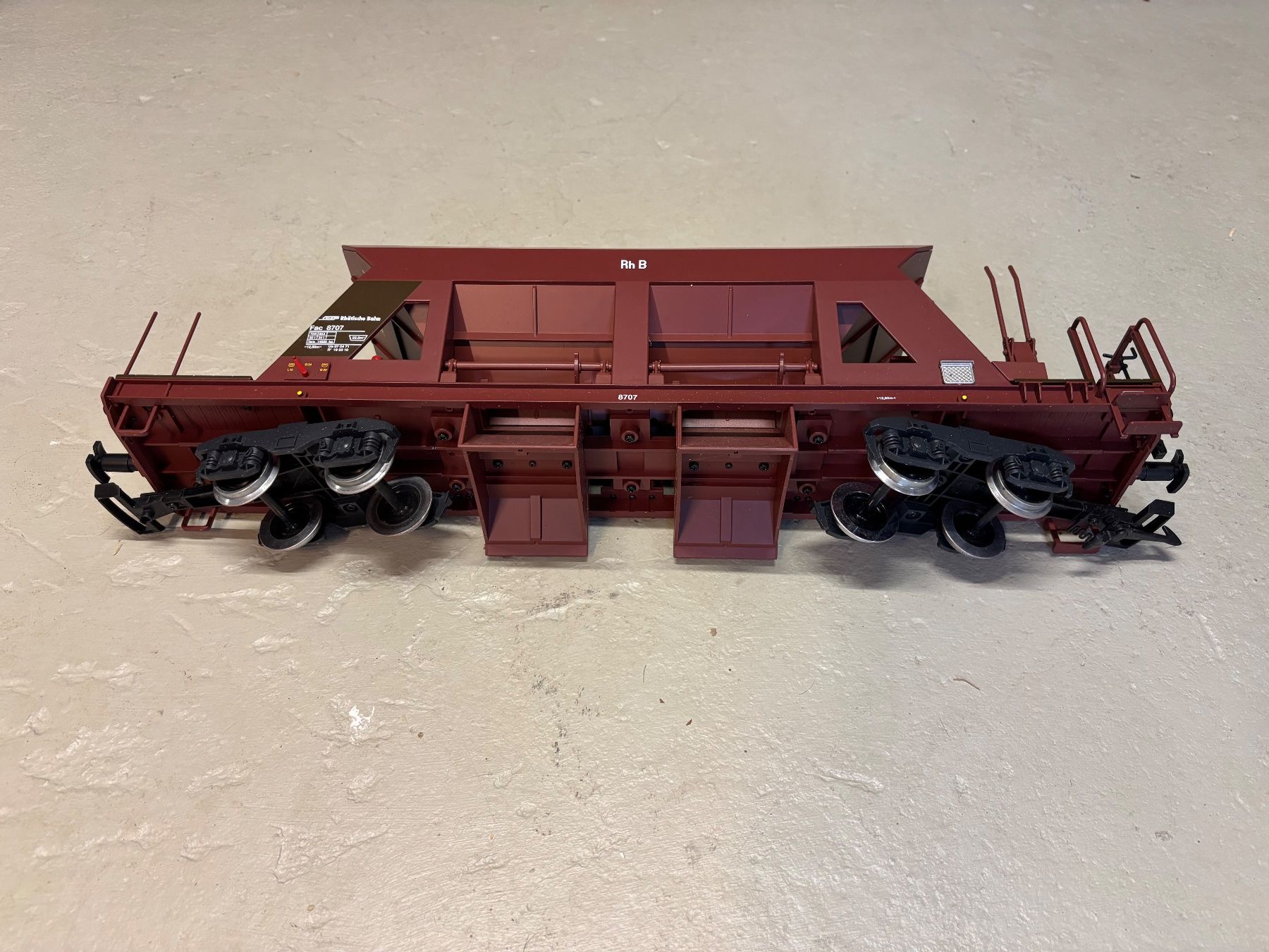 LGB Modelleisenbahnen: RHB Schotterwagen – Gebraucht aus Seon von Lenyton 4