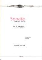 W.-A. MOZART – Sonate en Do majeur