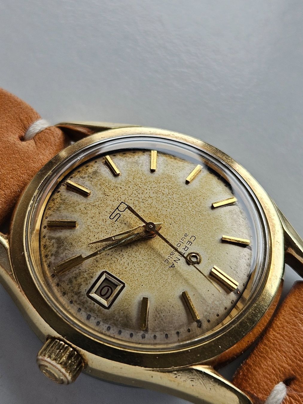 Certina Uhren: 448 Certina DS Goldkappe Kal. 25-451 Automatic Date – Gebraucht aus Berikon von mmm21 4