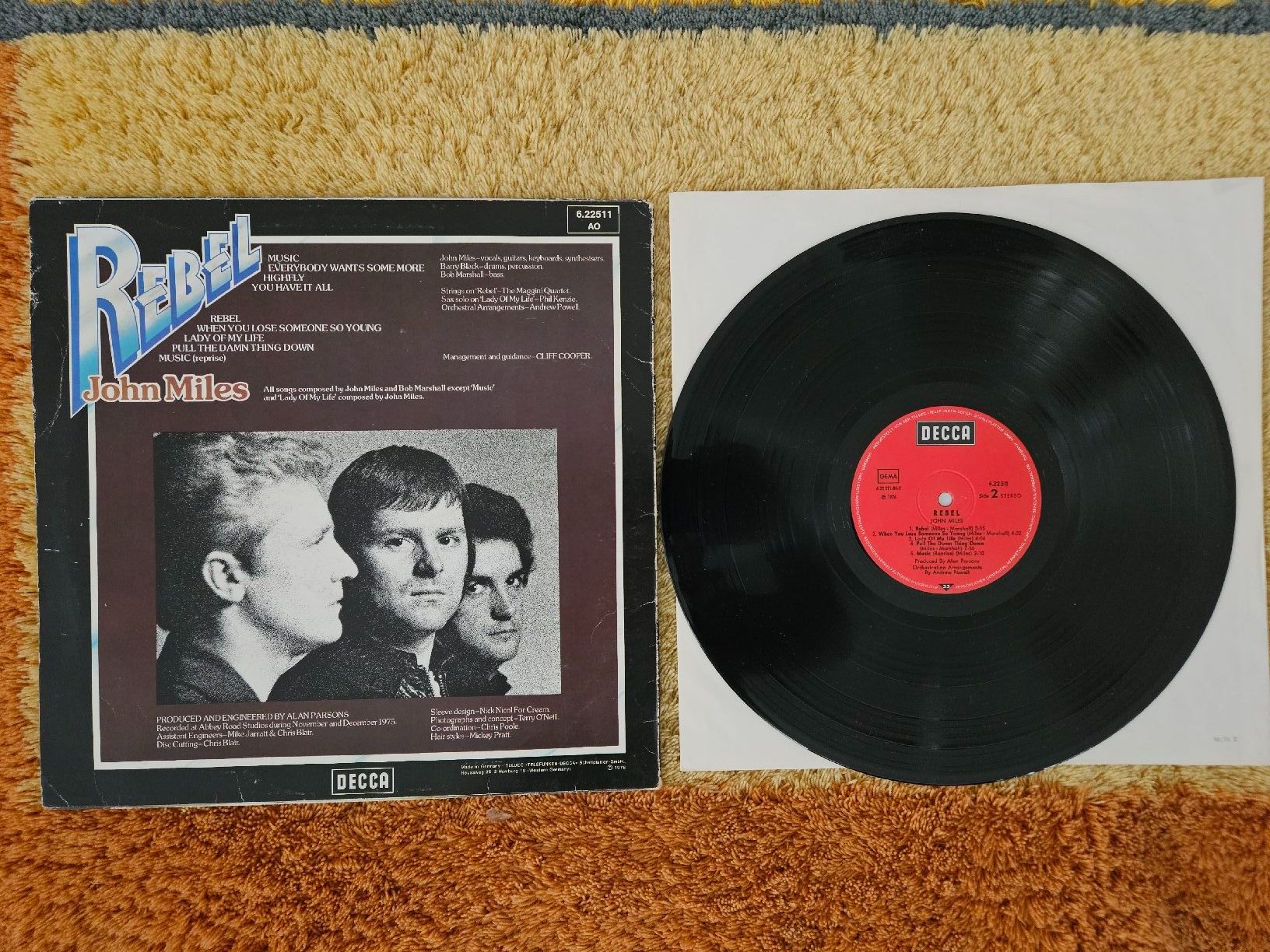 Dischi in vinile: John Miles Schallplatte Lp - Rebel – Nuovo (secondo la descrizione) da Lyss venduto da Alexine 1