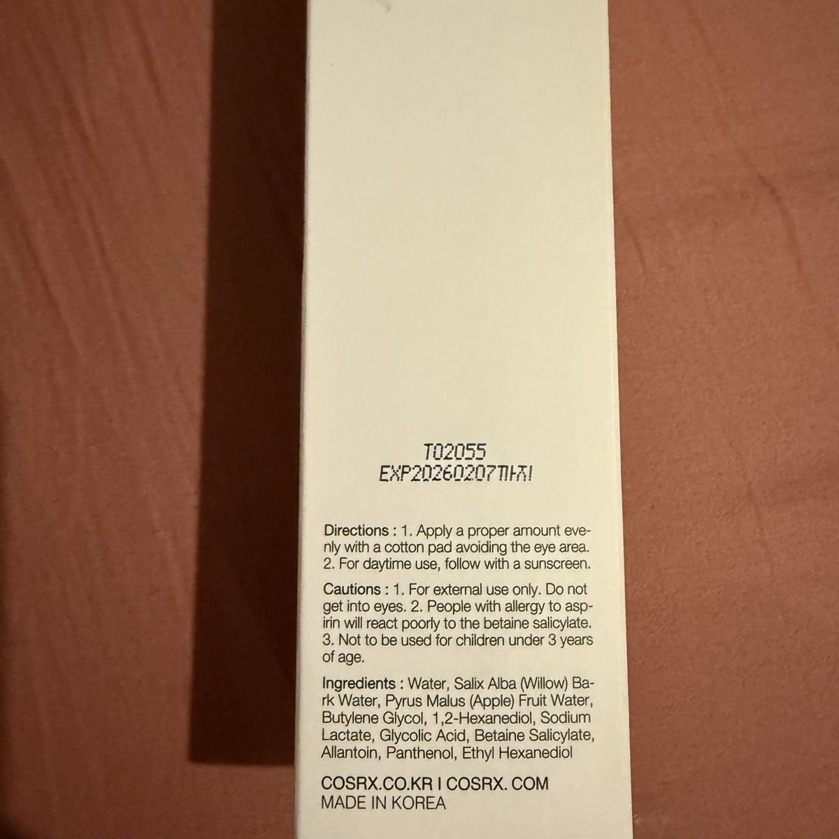 Cosrx Cura del viso: Cosrx AHA/BHA Clarifying Treatment Toner  – Nuovo (secondo la descrizione) da Basel venduto da 1moonstar 2