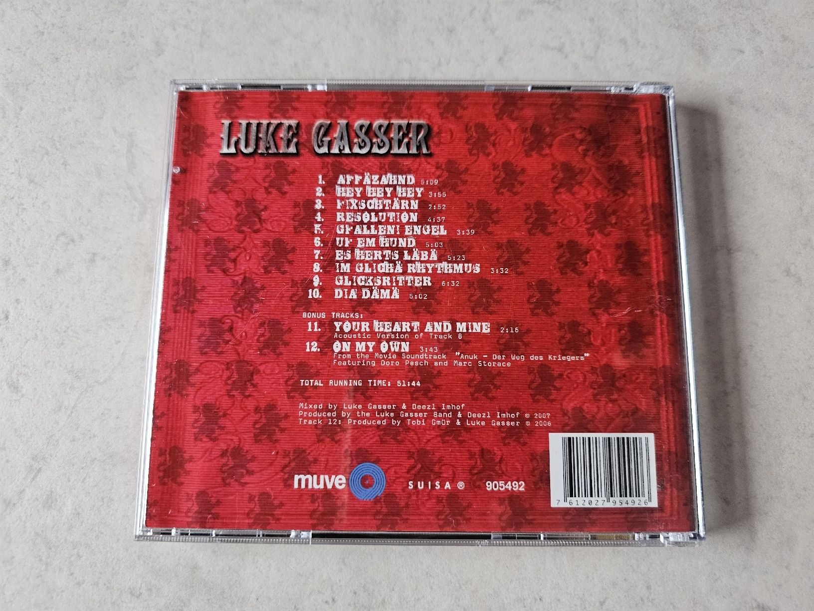 CD: Luke Gasser  -  Affäzahnd – Usato da Schneisingen venduto da backstore24 1