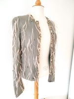 JACKE PATRIZIA PEPE SEIDE XS 34 BLUSE TUNIKA TOP ZU KLEID