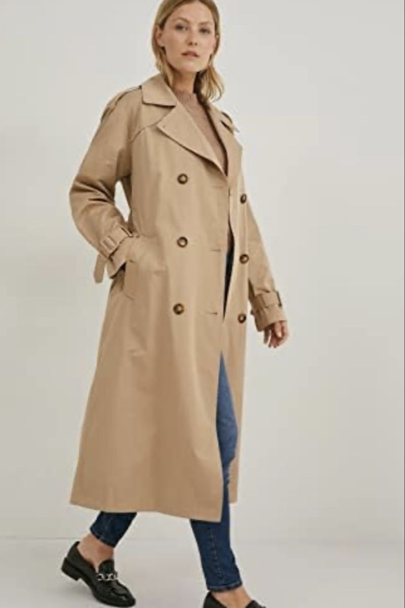 C&A Cappotti: TRENCHCOAT Long C&A Premium, Gr S – Usato da Schaffhausen venduto da vandemonian