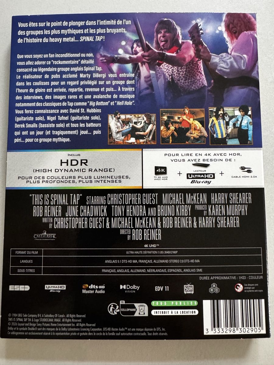 Alle DVDs: 4K Blu-Ray Film Spinal Top – Neu (gemäss Beschreibung) aus Birsfelden von Samichlaus74 1