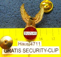 HONDA MOTO ADLER 2NÄGEL-PIN GOLDIG MIT SECURITY-CLIP