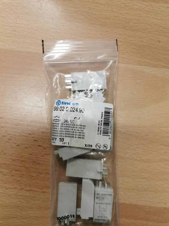Finder Dioden module 99.02.9.024.99, 24V DC, 10 Stk, Neu! (Neu und ...