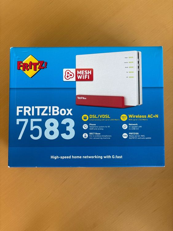 fritzbox 7583 (Neu und originalverpackt) in Sursee für CHF 65 – mit ...