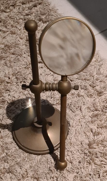Loupe pliante en laiton, instrument du marin - Marie Galante