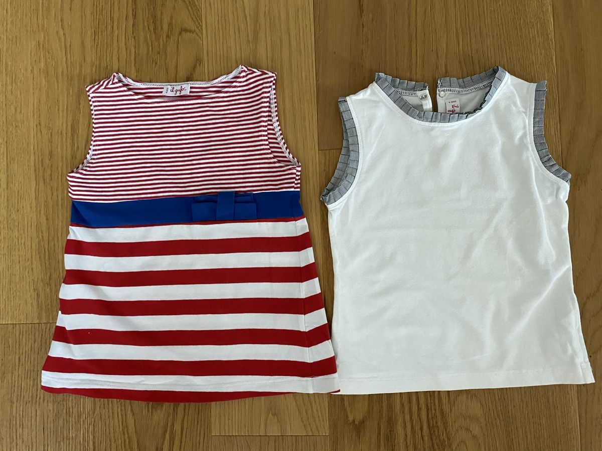 Il Gufo Camicette, T-shirt & Top: IL GUFO zwei Top Gr.104/4T – Usato da Genthod venduto da Tidus04