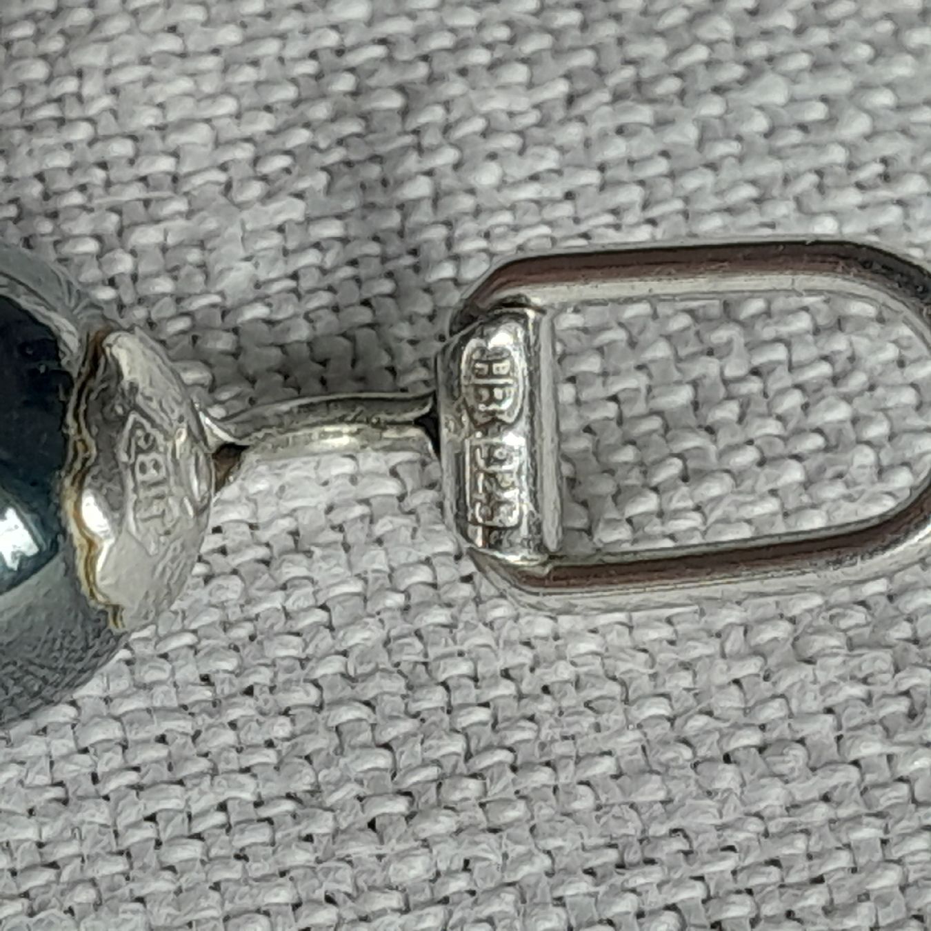 Orecchini pendenti & Orecchini a lobo: Edle vintage Silber Ohrclips – Usato da Knutwil venduto da Kompex 4
