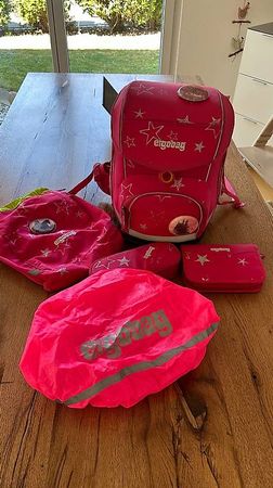 Ergobag Schulthek, inkl. Etui, Turnsack und Schlamperbeutel