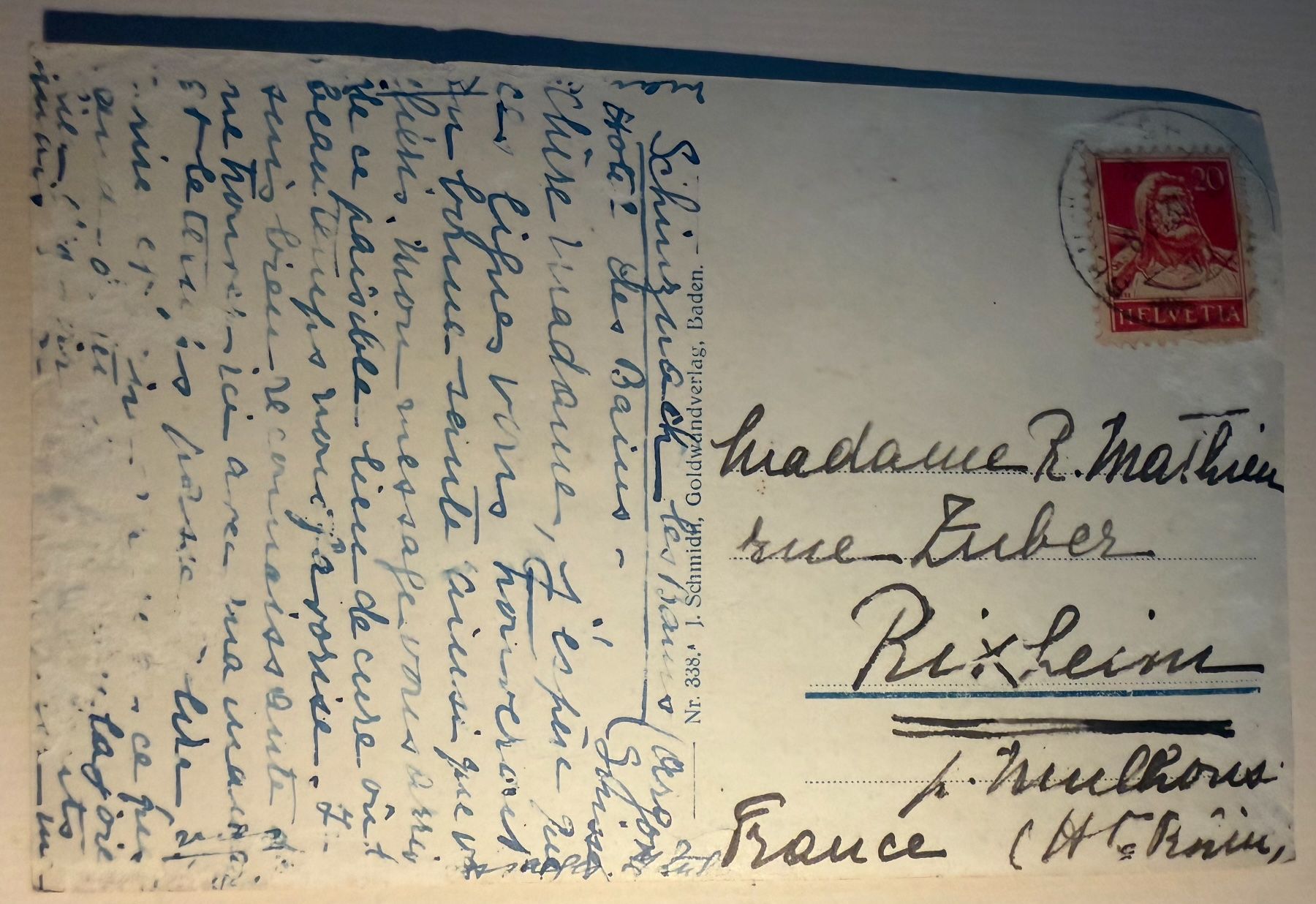 Cartoline postali: HABSBURG - Schloss - Ansichtskarte – Usato da Tegerfelden venduto da siebenmacky 1