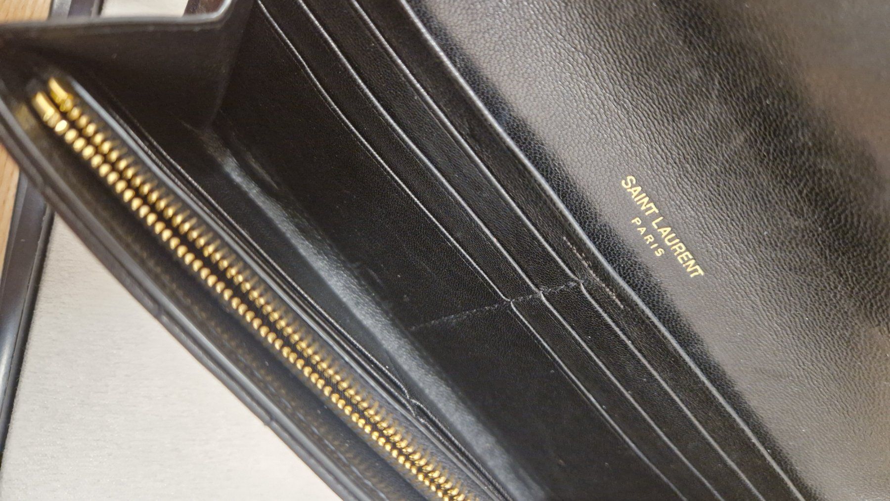 Saint Laurent Portemonnaie: Porte-monnaie YSL – Gebraucht aus Collombey von Preloveditems 4