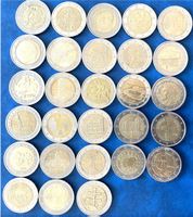 28 verschiedene Munzen 2 Euro   Siehe Original Fotos.