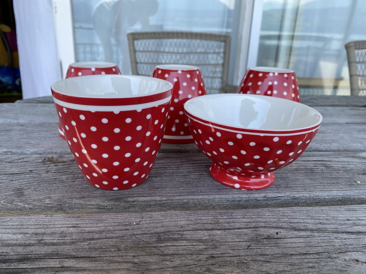 Greengate Services de table: Greengate Latte Cups und Schale – Neuf (Voir description) à Merligen par shalimar64 1