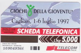 Telefonkarte Italien Telecom Italia