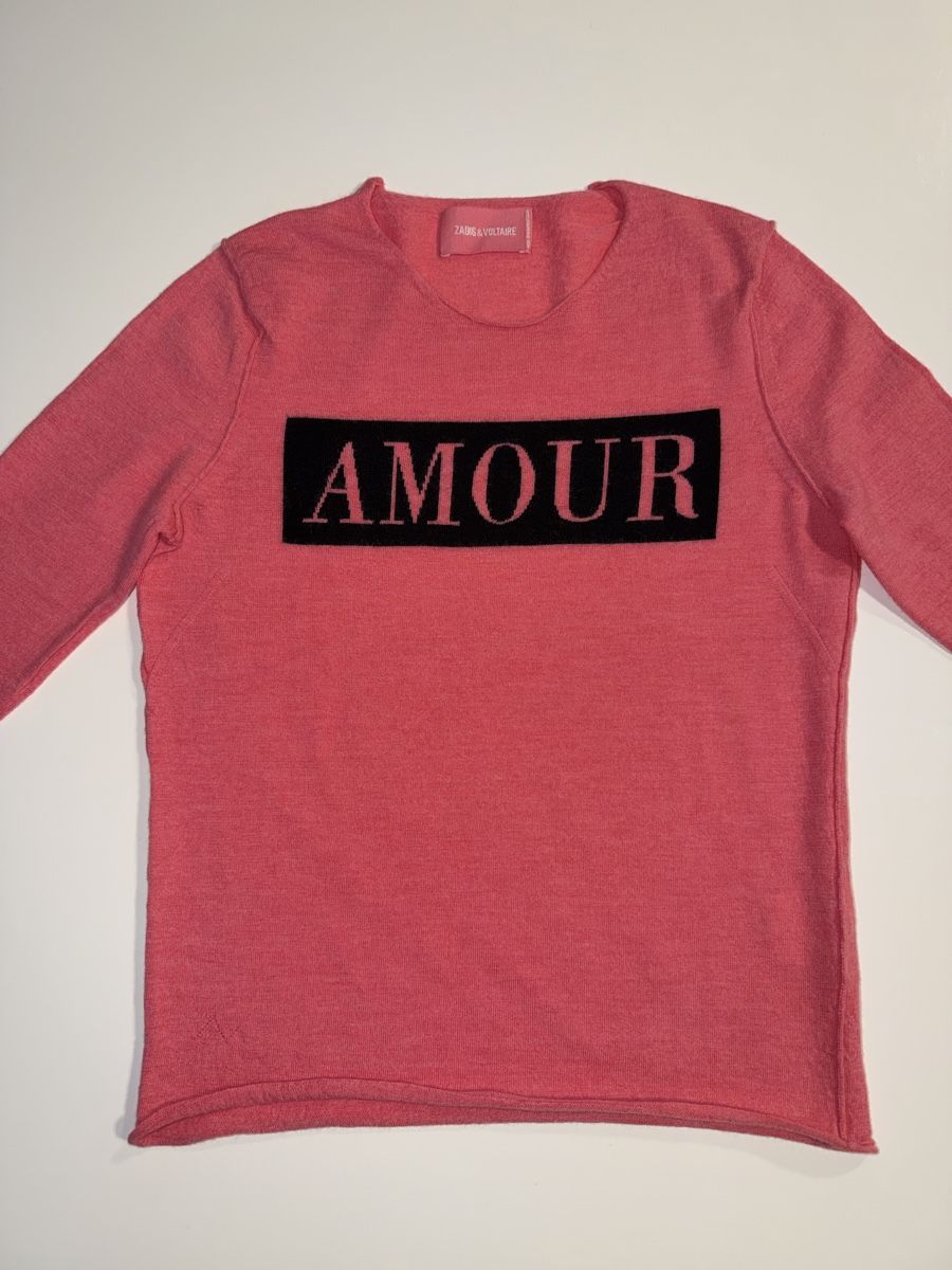 Pullover & Sweatshirts: Pull rose Zadig & Voltaire – Gebraucht aus Cologny von PEACEANDLOVE 1