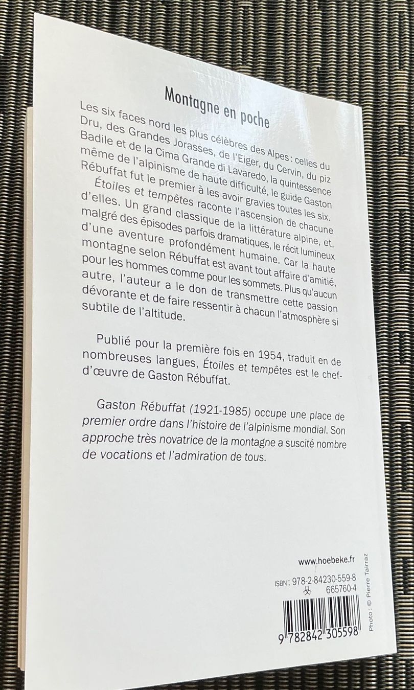 Libri: Gaston Rébuffat, Etoiles et tempêtes, 2016 – Usato da Naters venduto da seidengut 2