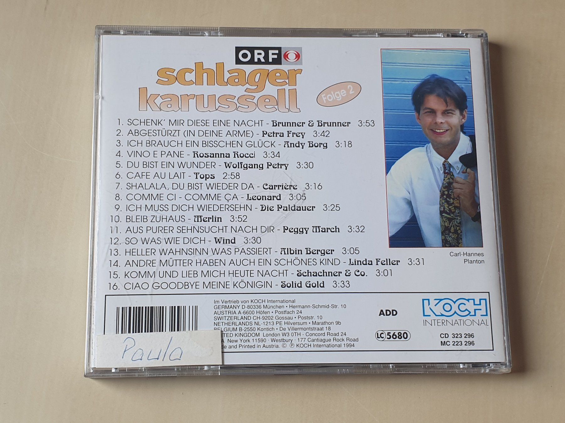 CDs: ORF Schlagerkarusell Folge 2 – Gebraucht aus Stansstad von collectorsshop 1