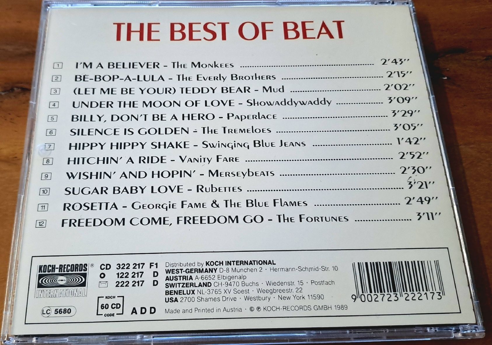 CDs: The Best Of Beat – Gebraucht aus Fällanden von Bengel1967 1