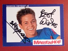 Sascha Heymans Autogramm signiert Fotopostkarte 10x15cm