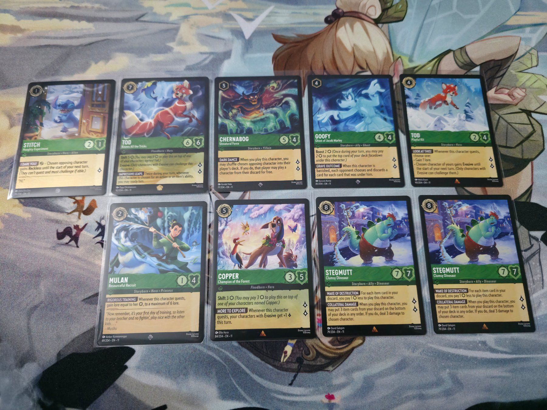 Disney Carte collezionabili: Disney Lorcana Winterspell Set (190+ Karten) – Usato da Aegerten venduto da myoutlet 3