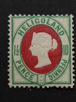 Helgoland Mi-Nr. 14 ungebraucht Tadellos Selten