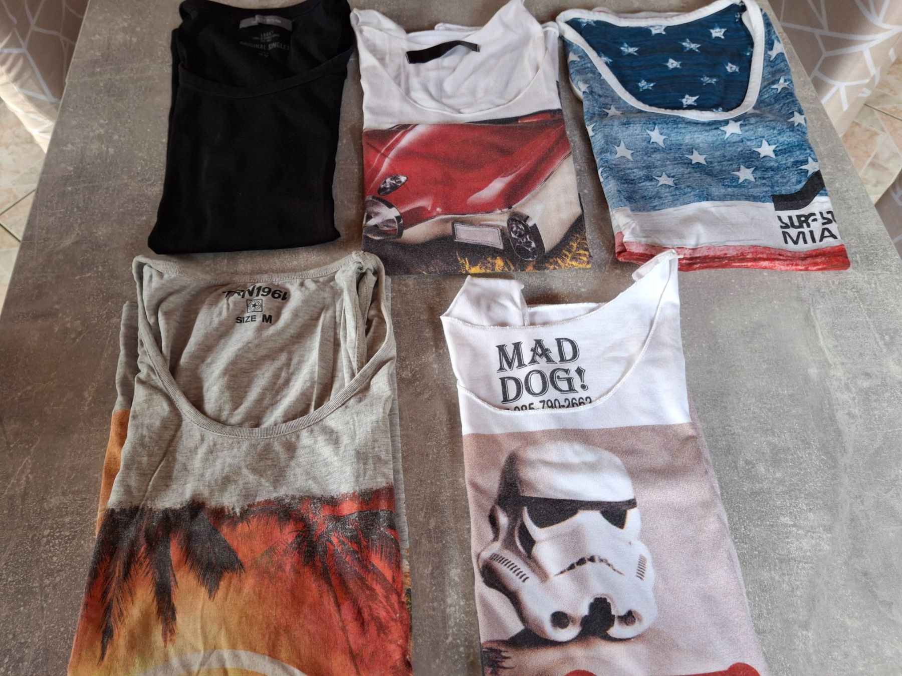 T-shirt: Liquette (5) taille M diverses marques – Usato da Villiers venduto da san_jn5w 8