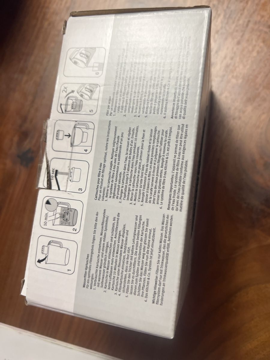 Sanitari: Migros Water Filter Cartridges 3x Kitchen & Co. - NEW – Nuovo e nell'imballaggio originale da Neerach venduto da Summi3 1